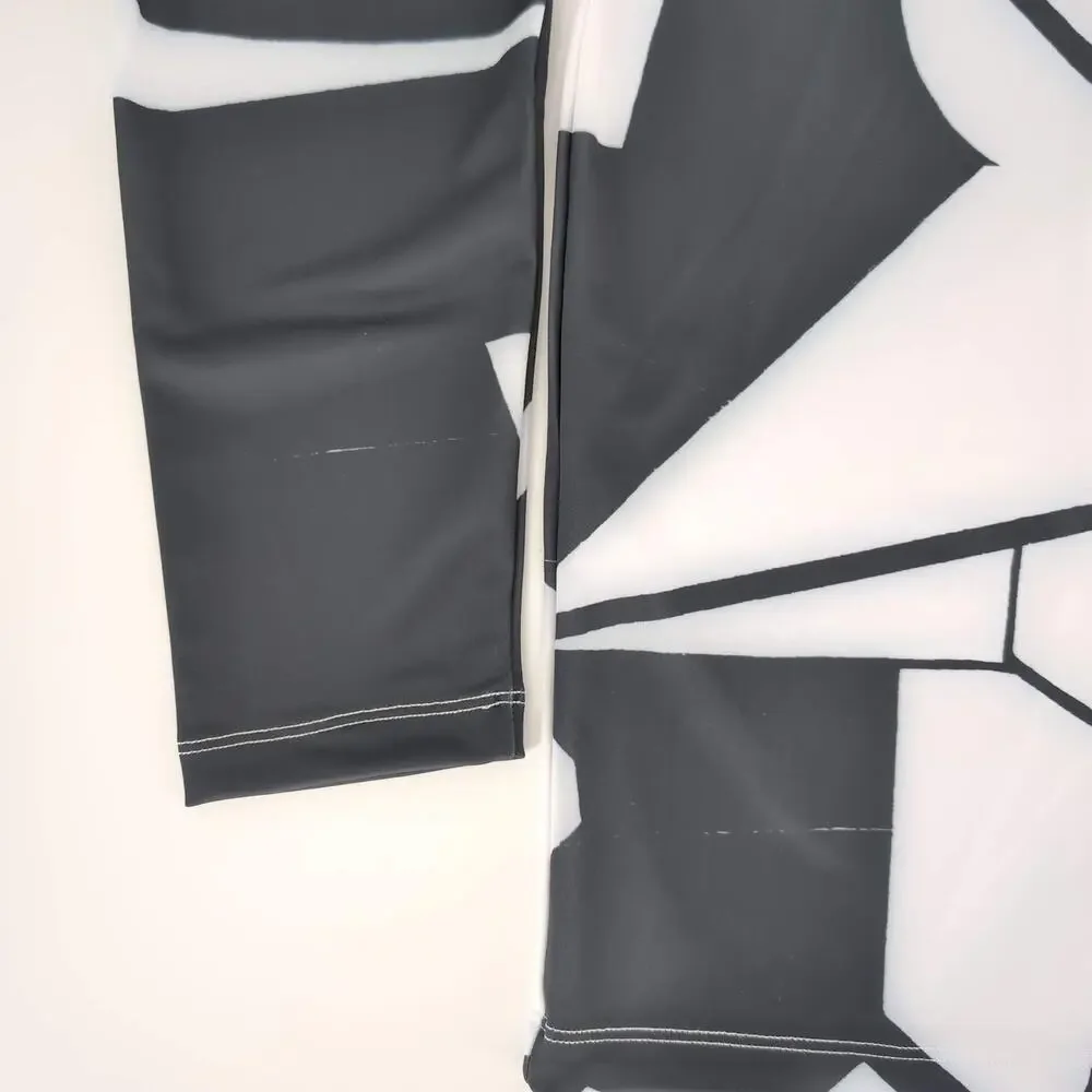 Swiminista x James Peter Henry Good Vibes Rashguard La Peer Black & White L NWT